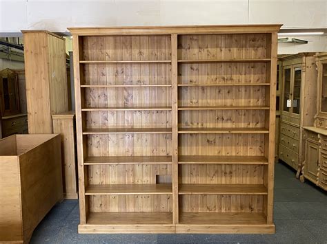 Extra Large Pine Bookcase