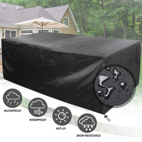 extra large rectangular patio table cover