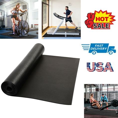 extra large rubber treadmill mat