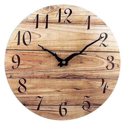 Extra Large Rustic Wood Clock