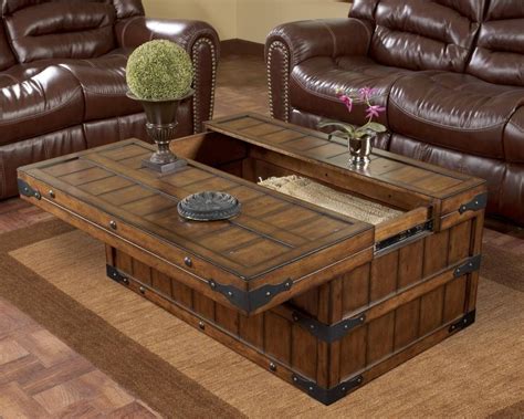 Extra Large Square Coffee Table With Storage