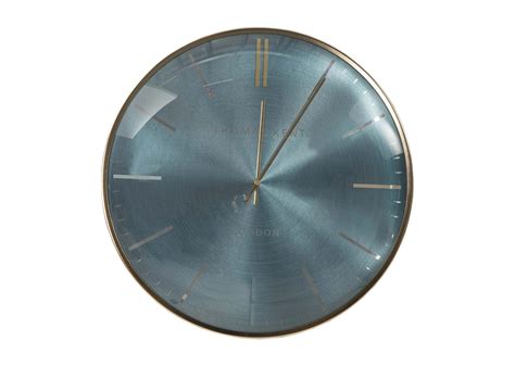 Extra Large Teal Wall Clock