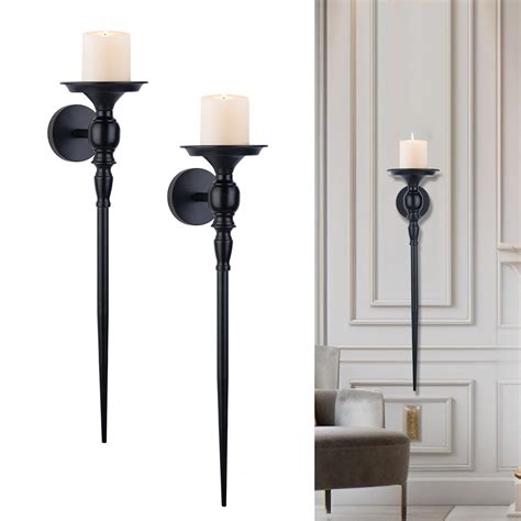 Extra Long Candle Sconce