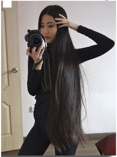 extra long hair japanese