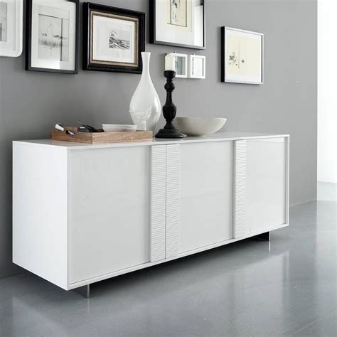 Extra Long Sideboard Buffet White