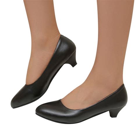 Extra Low Heel Pumps