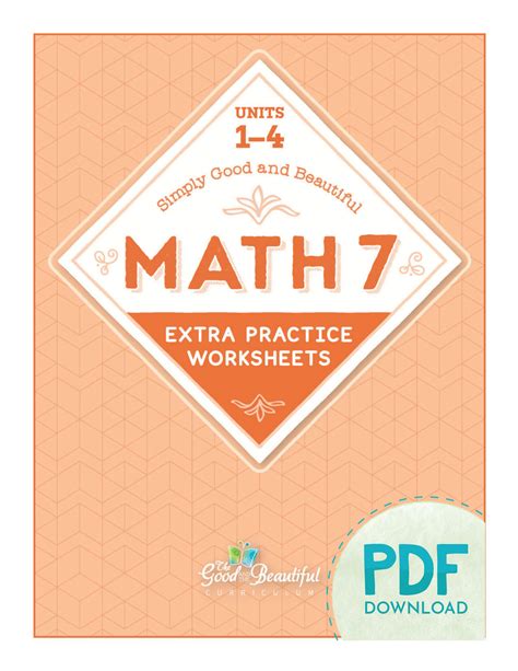 Extra Math Help Worksheets