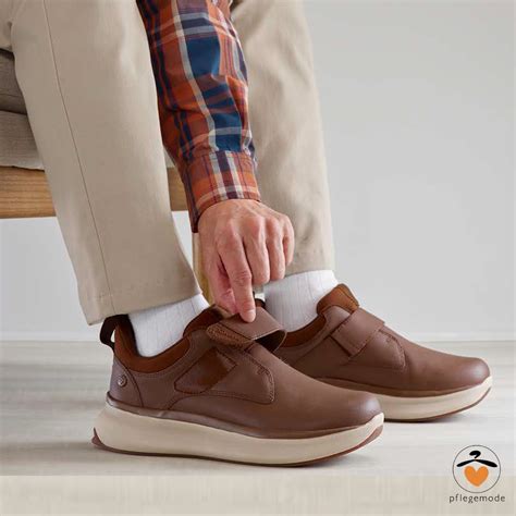 Relife Herren Schuhe Gr.47 sportliche Slipper Sneaker R3508 Brown Extra