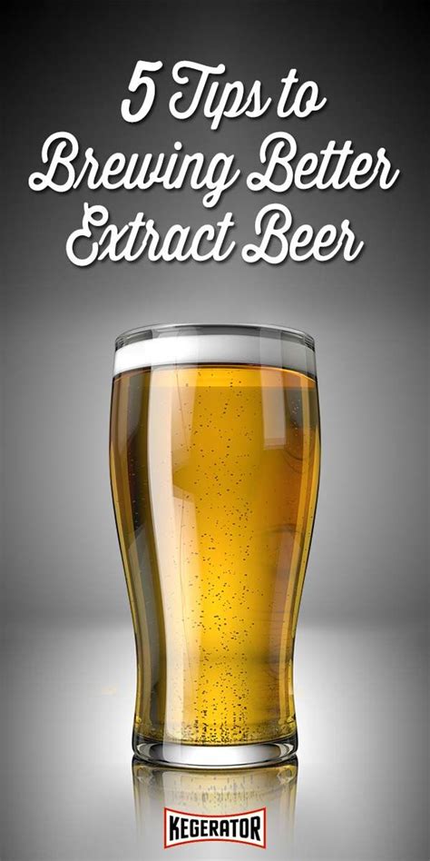 Extract Beer Brewing Tips