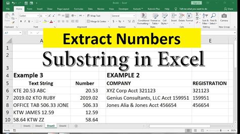 extract number from cell excel formula