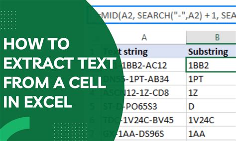 extract text in excel from image