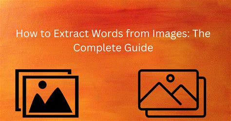 Extract Words From Image