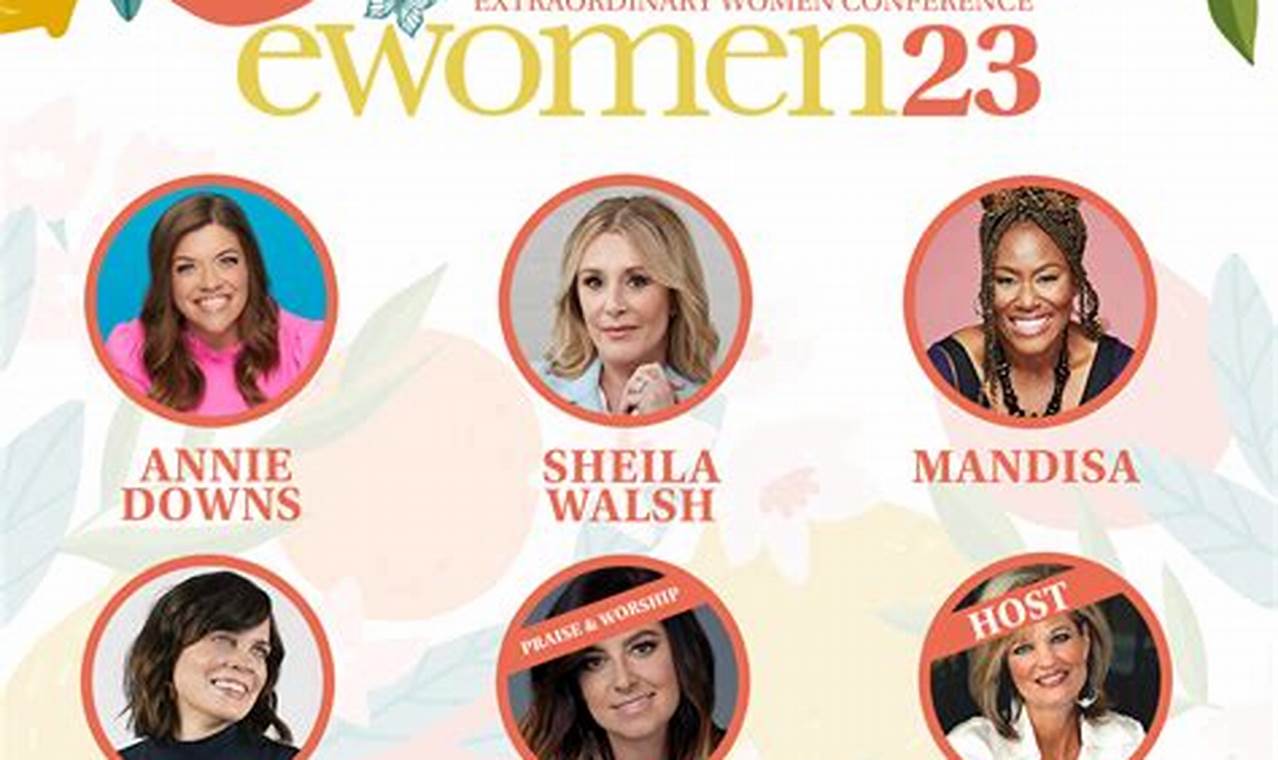 extraordinary women's conference 2023 schedule