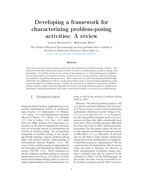 About Extremely Awkward Or Complex When Characterising A Problem New