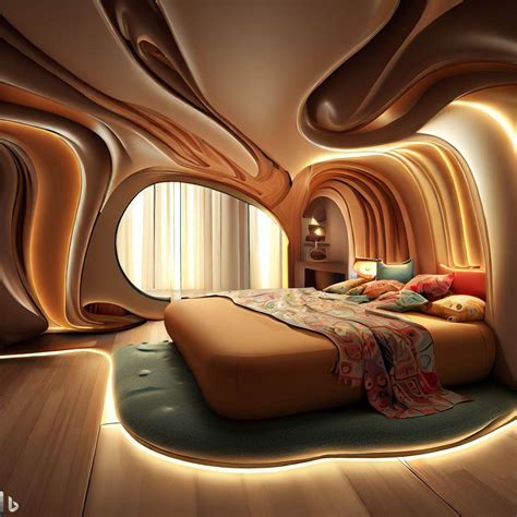 Extremely Unique Bedroom Design