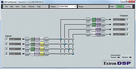 DMP 44 LC DSP, Expansion & Software Extron