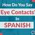 eye contact in spanish