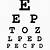 eye exam chart printable