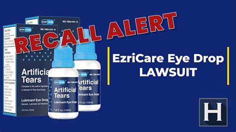 Eye Drop Tears Recall