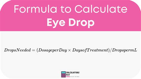 eye drops per milliliter