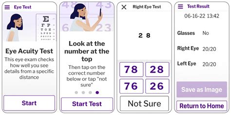 Eye Number Test App