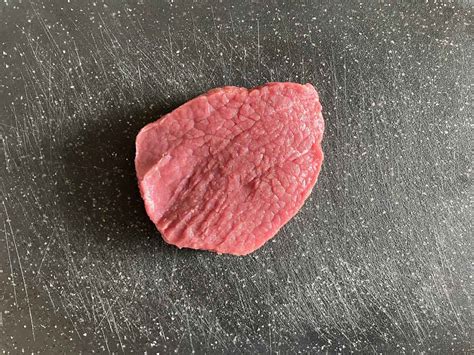 raw eye of round steak