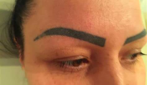 Eyebrow Tattoo Removal Hair Loss Remove Botched Immediately