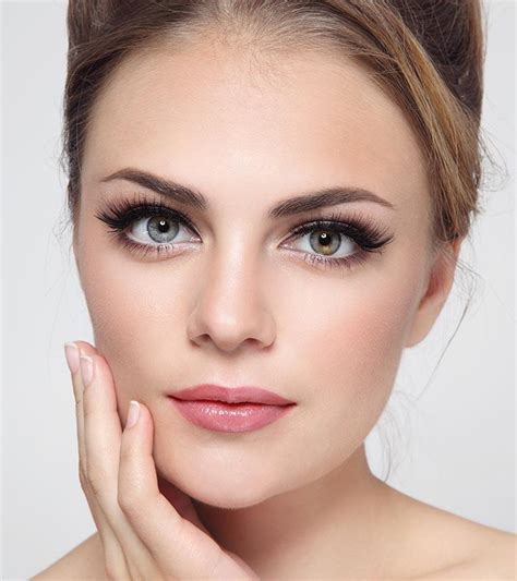 eyebrow shape for long oval face
