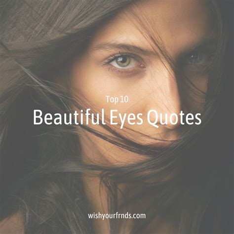 53 Beautiful Quotes on Eyes with Images