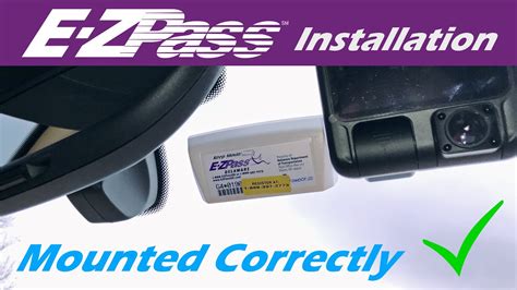 Ez Pass Mounting Instructions