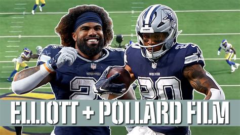 ezekiel elliott and tony pollard running