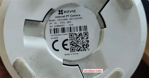 ezviz verification code lost