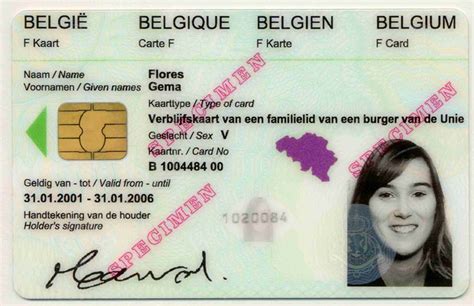 f card belgium travel to uk