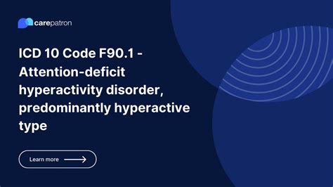 f code adhd hyperactive type