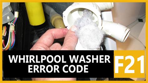Whirlpool Cabrio washer error code f Causes, How FIX Problem