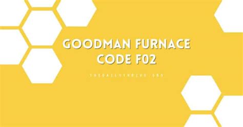Goodman Date Codes at Jimmie Alexander blog