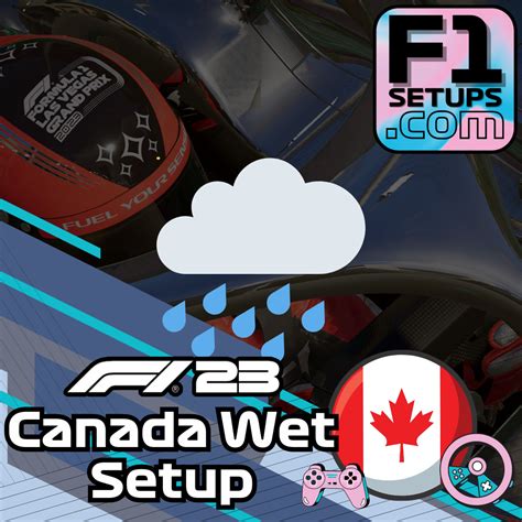 f1 23 canada wet setup