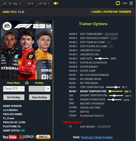 f1 23 cheat engine