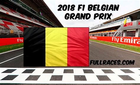 f1 belgium full race 2018 watch