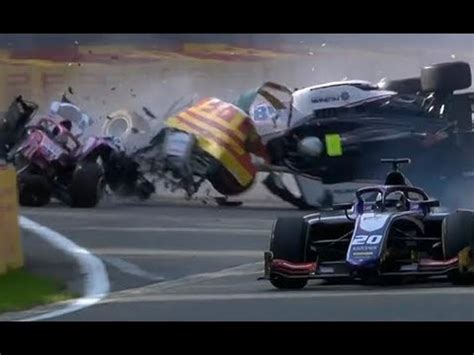 F1 Crash Hubert