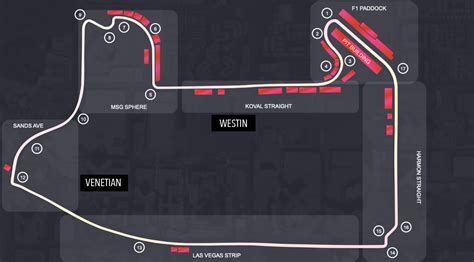 f1 las vegas grand prix track