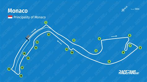 f1 monaco track layout