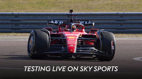 f1 pre season testing 2023 live stream