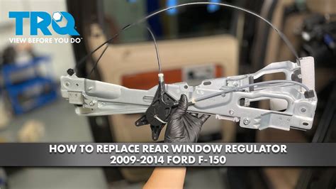 F150 Window Regulator Fix