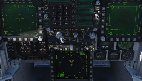 f18c cockpit instrument training dcs world