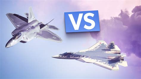 F22 Vs Su 57