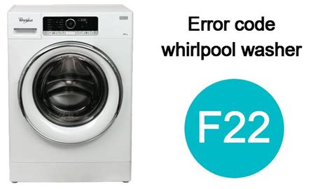 Common Error Codes In Whirlpool Washers And What They Mean , 55 OFF