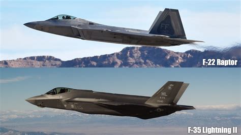 F35 Fighter Vs F22