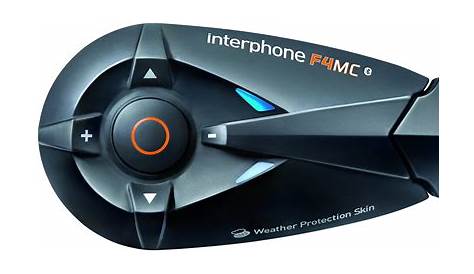 F4mc Interphone Interfono Da Casco Bluetooth Cellular Line F4MC Doppio