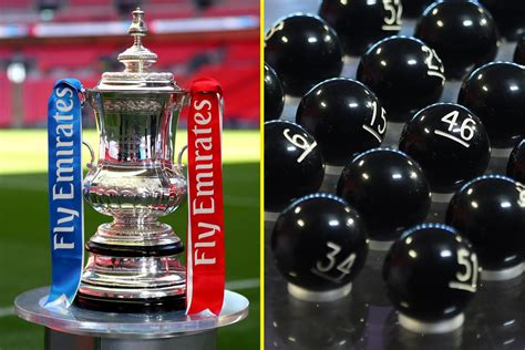 fa cup draw numbers tonight